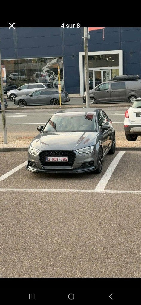 Audi A3 sportback 1.6, Autos, Cuir, Argent ou Gris, Achat, Euro 6