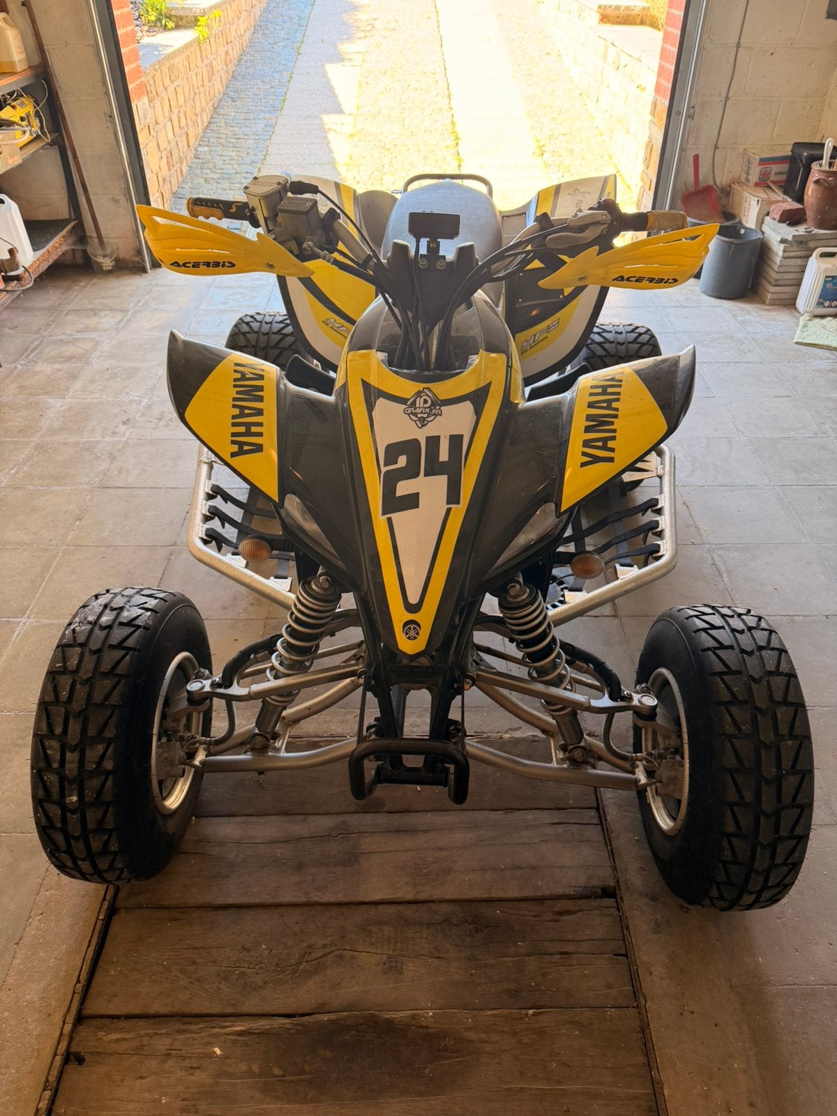 Yamaha yfz 450 homologué route, 450 cc, 1 cilinder, 12 t/m 35 kW