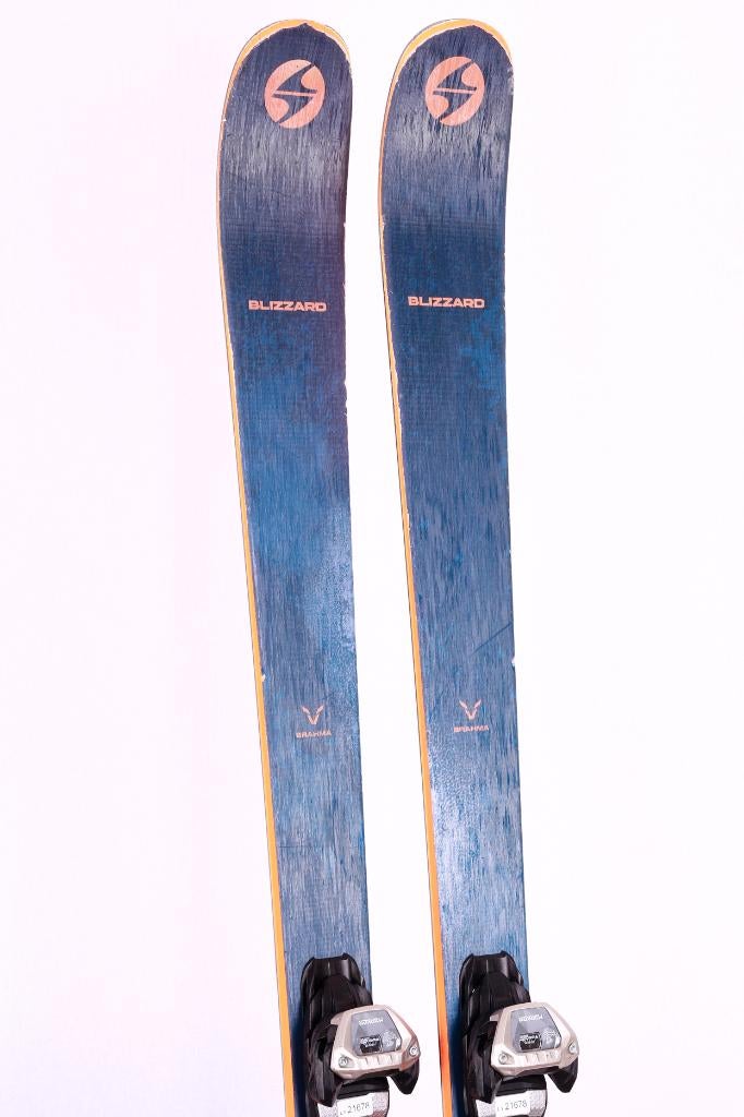 173 ski's BLIZZARD BRAHMA 82, grip walk, carbon, Gebruikt, Ophalen of Verzenden, Carve, Ski's