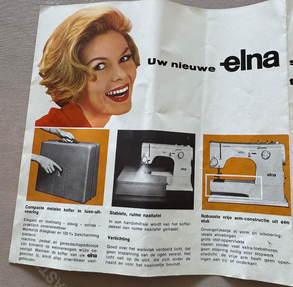 Naaimachine, Enlèvement, Machine à coudre