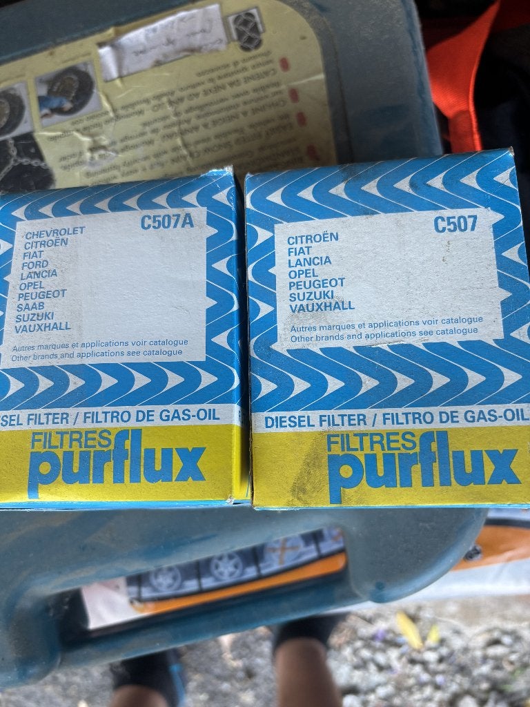 Filtre à Mazout pour diverse marque Purflux C507 A et C507, Enlèvement, Opel