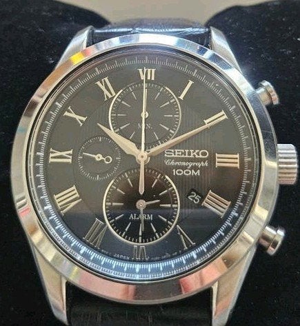 Seiko chronograaf en wekker, Ophalen of Verzenden, Polshorloge, Seiko