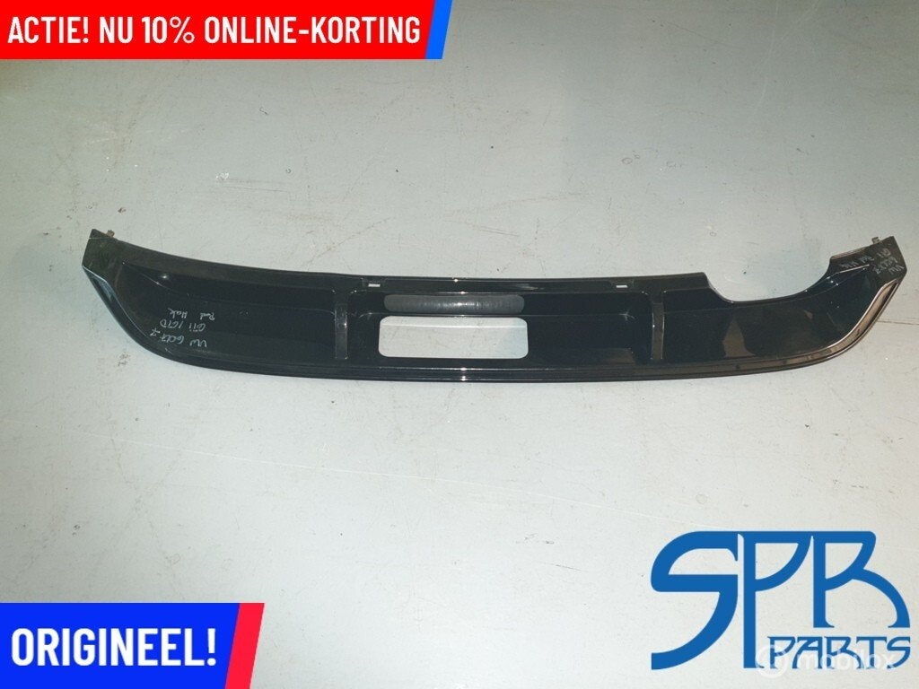VW GOLF 7 R-LINE RLINE Diffuser achterbumper HOOGGLANS ZWART, Gebruikt, Volkswagen, Ophalen of Verzenden, Volkswagen