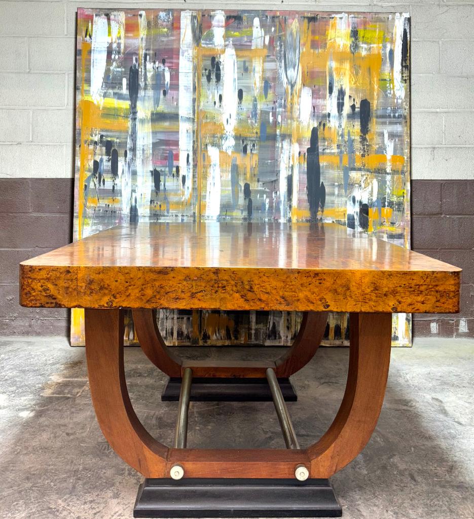 Art deco tafel, Ophalen
