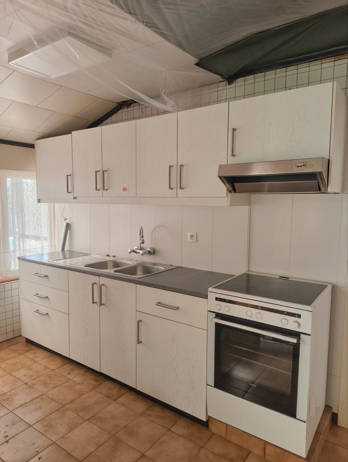 Kleine keuken, Maison & Meubles, Composite, Enlèvement, Utilisé, Cuisine à paroi simple