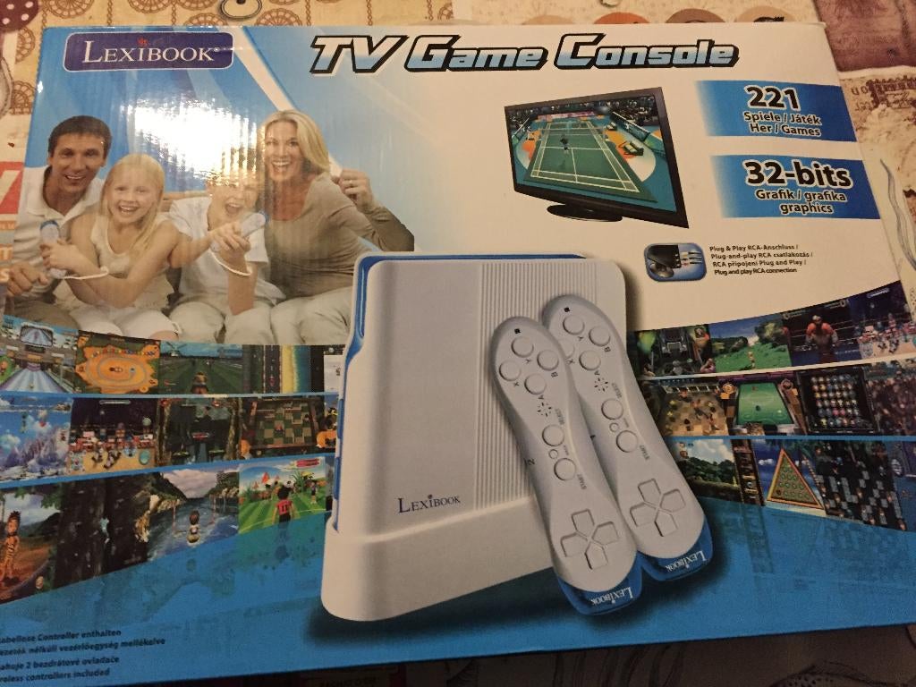 jeux tv lexibook, Consoles de jeu & Jeux vidéo, Enlèvement, Comme neuf, Avec 2 manettes
