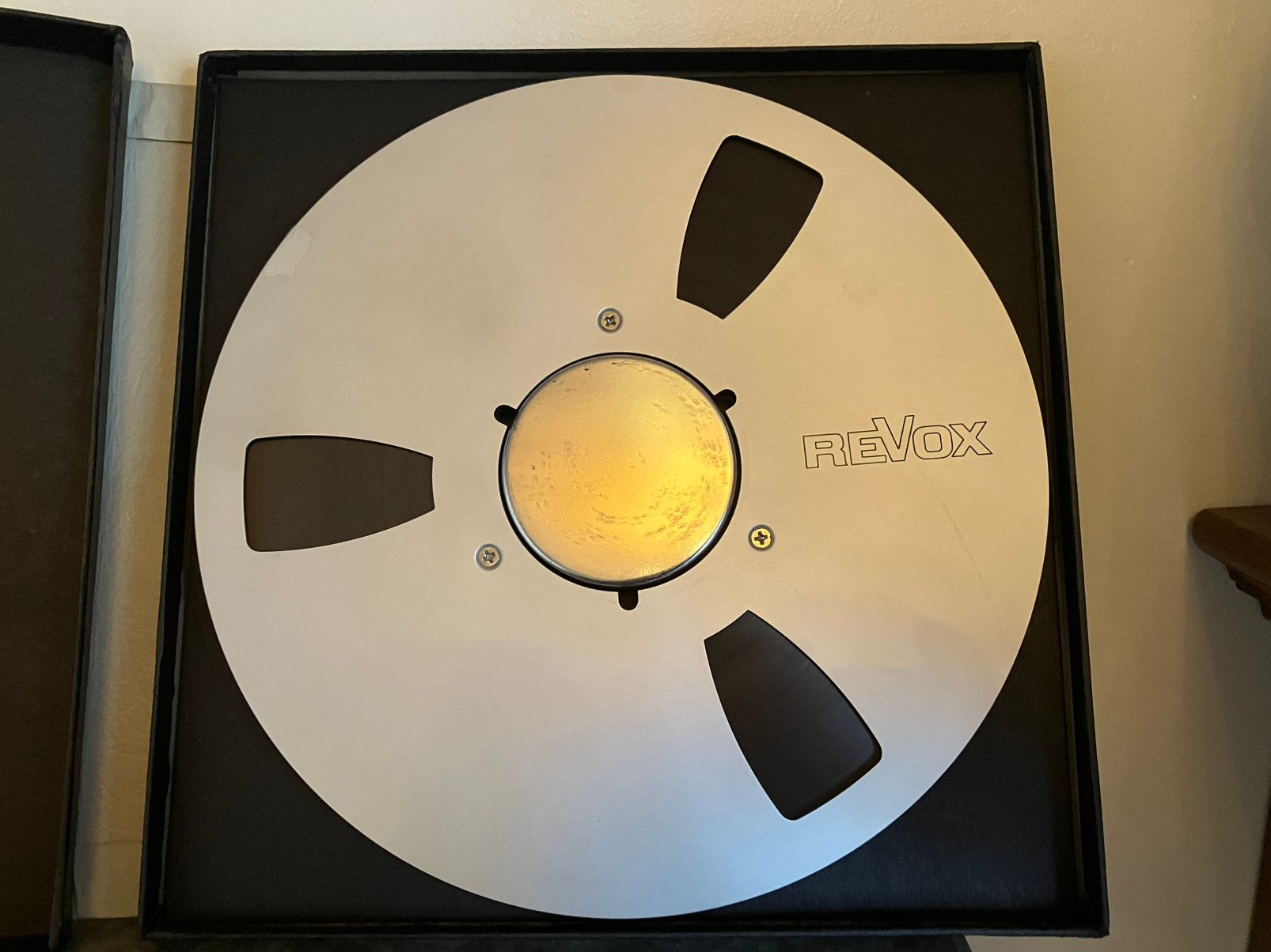 Revox vintage metalen spoel, Ophalen of Verzenden