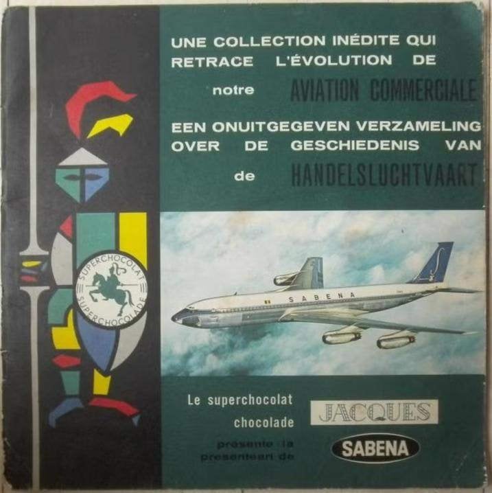 Jacques prentenalbum SABENA / handelsluchtvaart, Enlèvement ou Envoi, Livre d'images