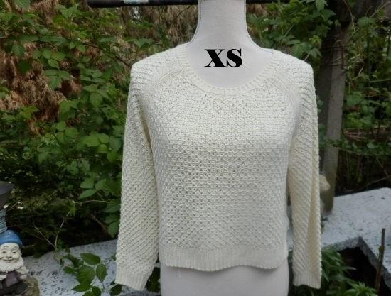 (29) -pull femme t.XS beige - H£M -, H&M, Enlèvement ou Envoi, Beige, Comme neuf