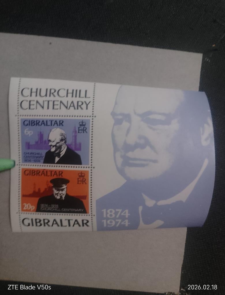 Postzegels Churchill, Ophalen of Verzenden