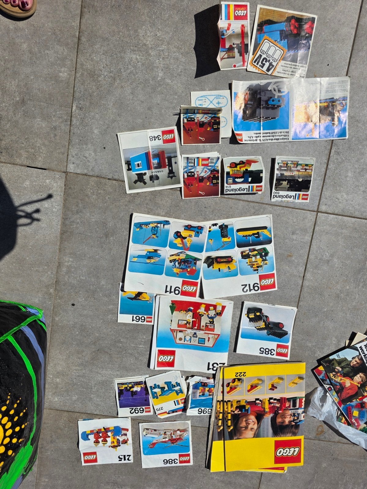 Lego lot jaren '70 - lot années 70, Ophalen, Gebruikt