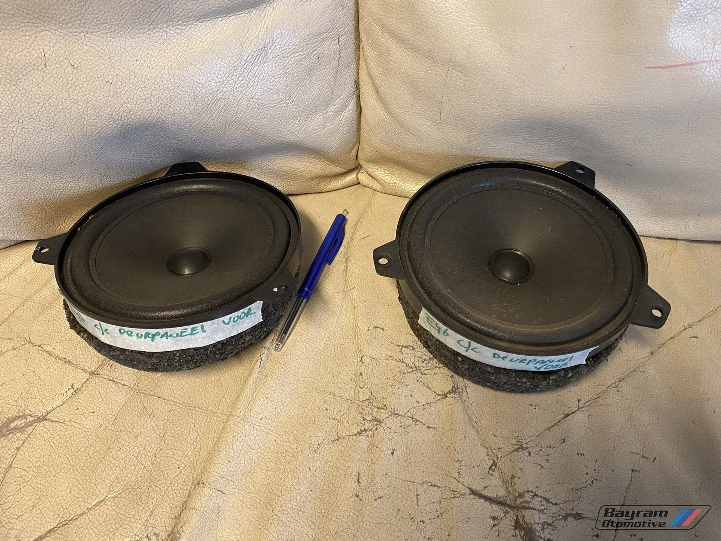 Bmw E46 speaker deurpaneel Haes 8368233 box 3-serie, Enlèvement ou Envoi, -, -, -