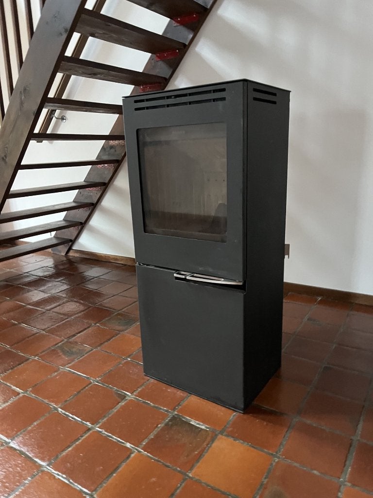 Aduro H5 Hybride hout pellet kachel, Ophalen, Gebruikt, Pelletkachel, Vrijstaand