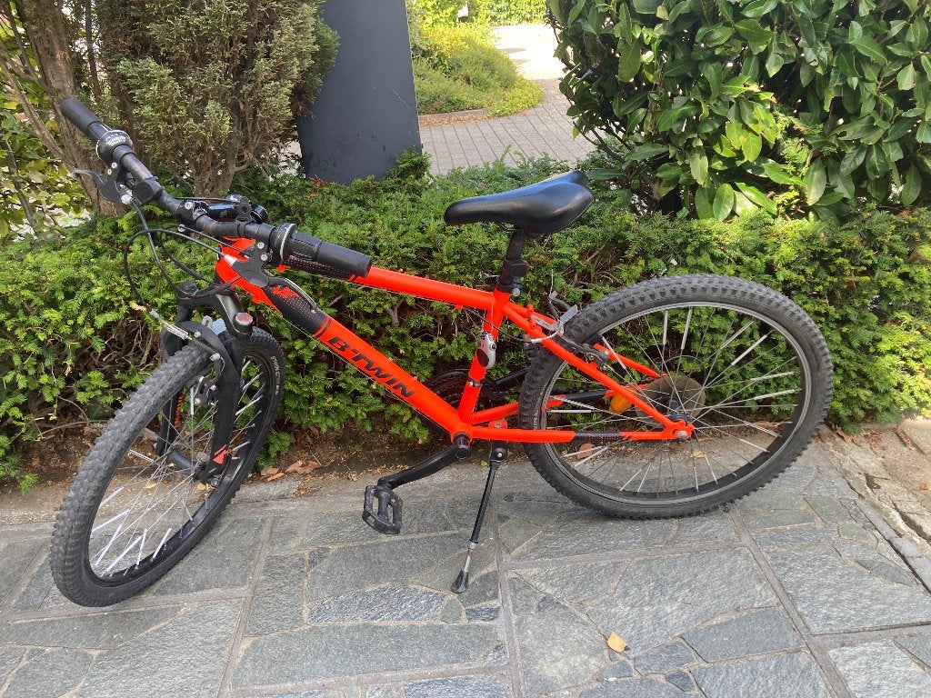 Jongensfiets 24", Fietsen en Brommers, Ophalen, Velgrem, Btwin Decathlon, Handrem