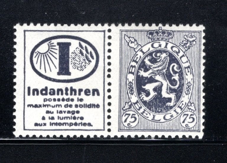 PU51 MNH 1929-1932 - 75 cents Indanthren, Envoi, Non oblitéré, Neuf