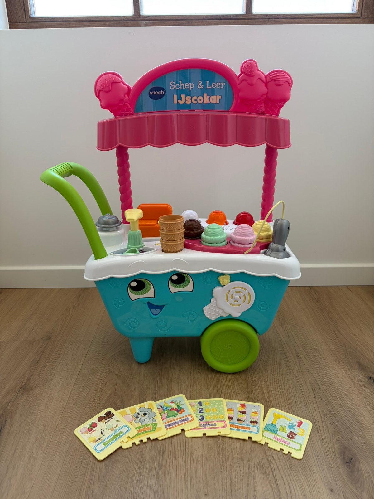 Vtech Schep & Leer Ijscokar, Enfants & Bébés, Jouets | Vtech, Enlèvement, Comme neuf