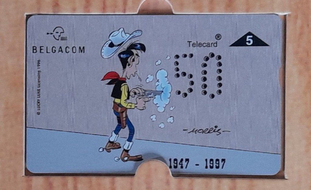 Lucky Luke Carte téléphonique, Collections, Enlèvement