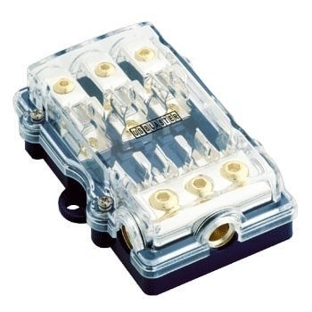 Zekeringhouder 3x 4GA in 3x8GA out, Auto diversen, Ophalen of Verzenden, Nieuw