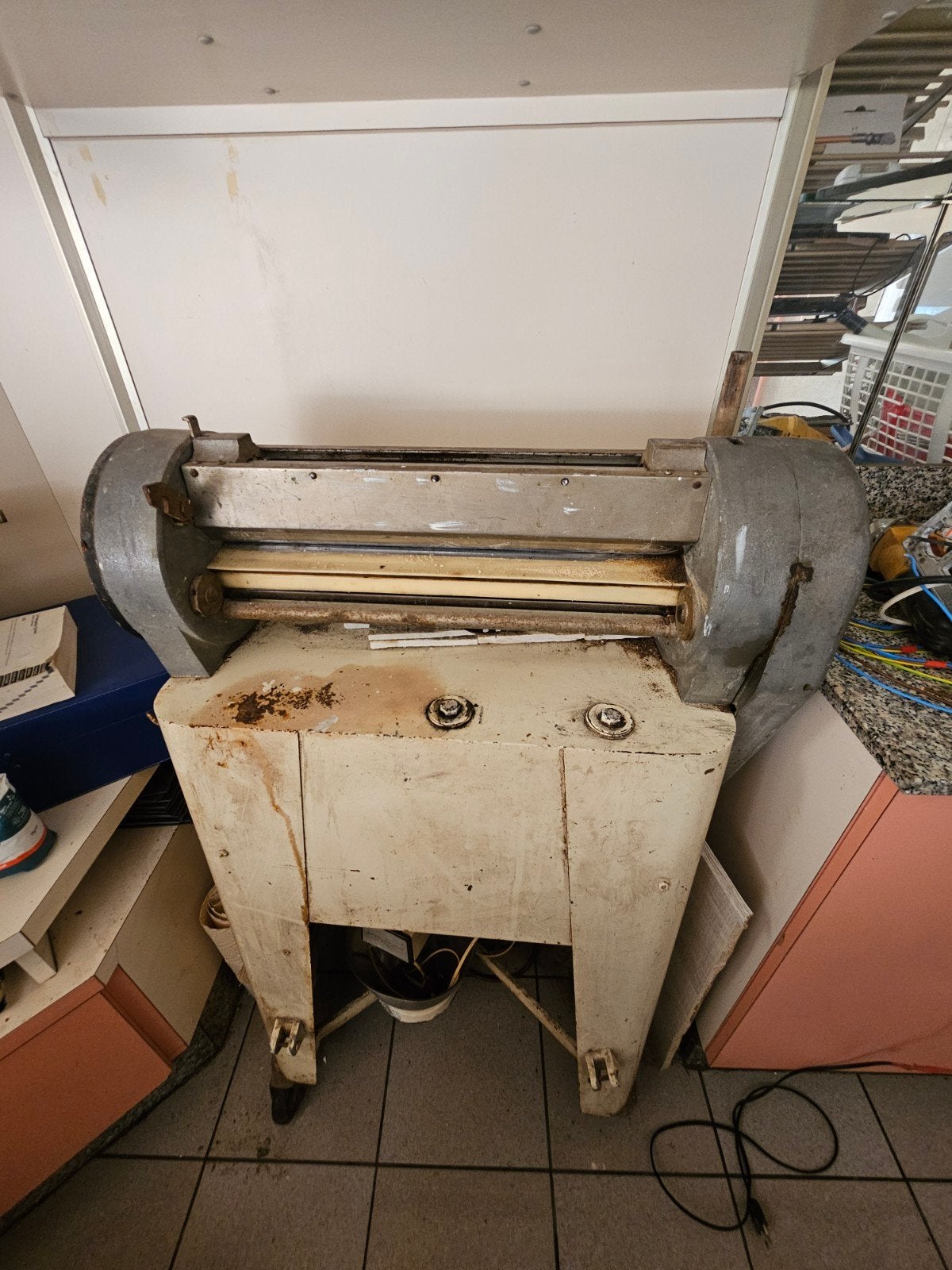 Laminoir de boulangerie vintage WLS JUWEL – Triphasé, Ophalen