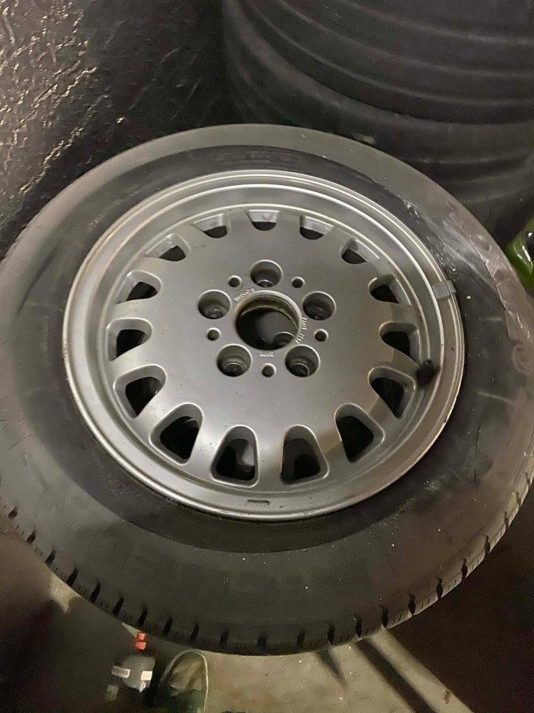 BMW E36 15inch kroonkurk velgen, Ophalen, 15 inch, Banden en Velgen
