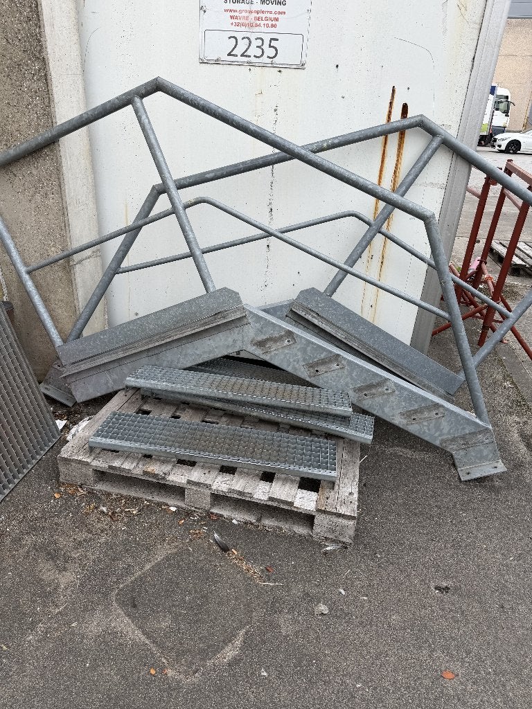 escalier en galvanisé