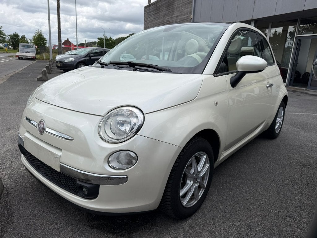 Fiat 500C Cabrio in Lounge versie 1.2 benzine, Autos, 1242 cm³, Euro 5, Achat, Entreprise