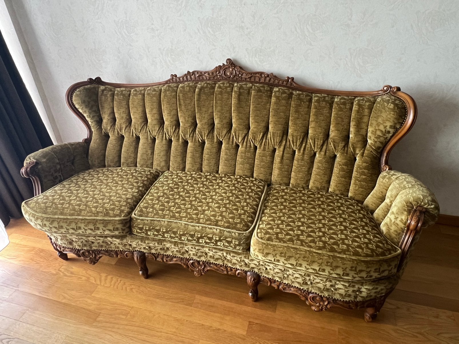 Salon Louis XIV jaren 70 in goede staat, Ophalen, Zo goed als nieuw