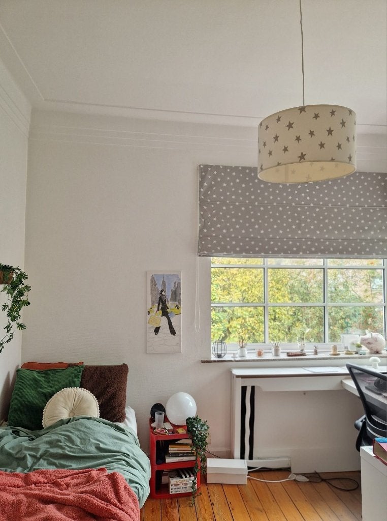 Abat-jour décoratif HEYTENS, Maison & Meubles, Rond, Comme neuf, 21 cm, Enlèvement