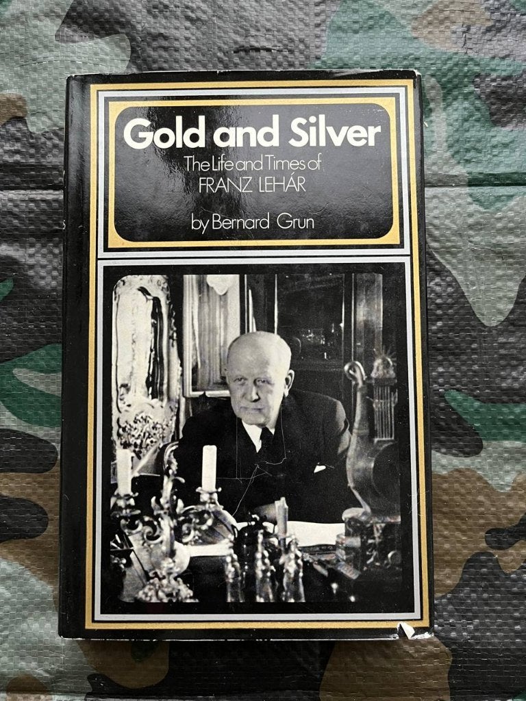 Gold And Silver Bernard Grun Biografie Boek, Envoi, Comme neuf