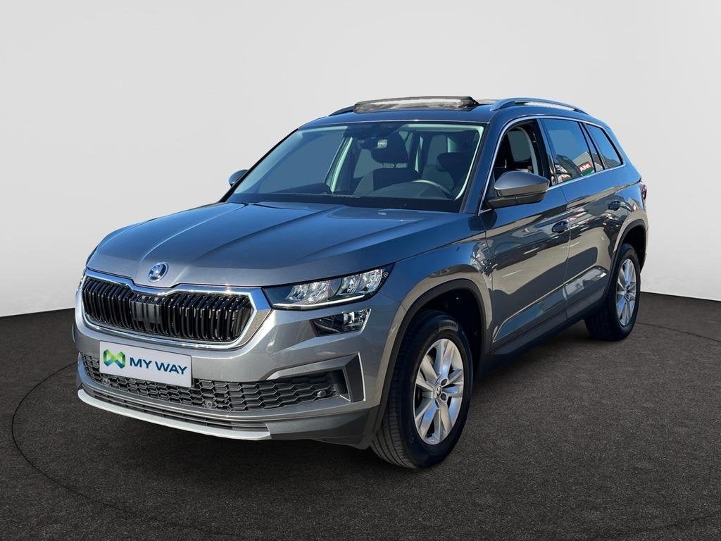 Skoda Kodiaq 7 ZITPL.*AUTOMAAT*150PK*PANODAK*TREKHAAK*GPS*CA, Autos, Skoda, Cruise Control, Argent ou Gris, Achat, 159 g/km
