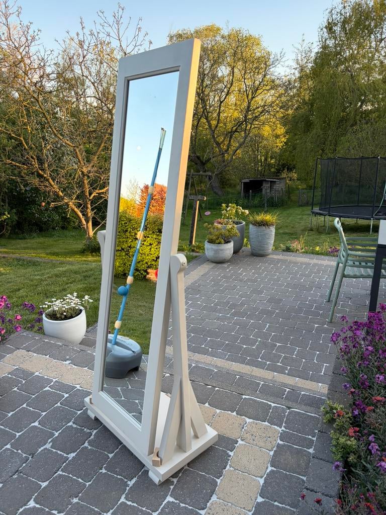 Mirroir sur pied, Maison & Meubles, Enlèvement, Comme neuf
