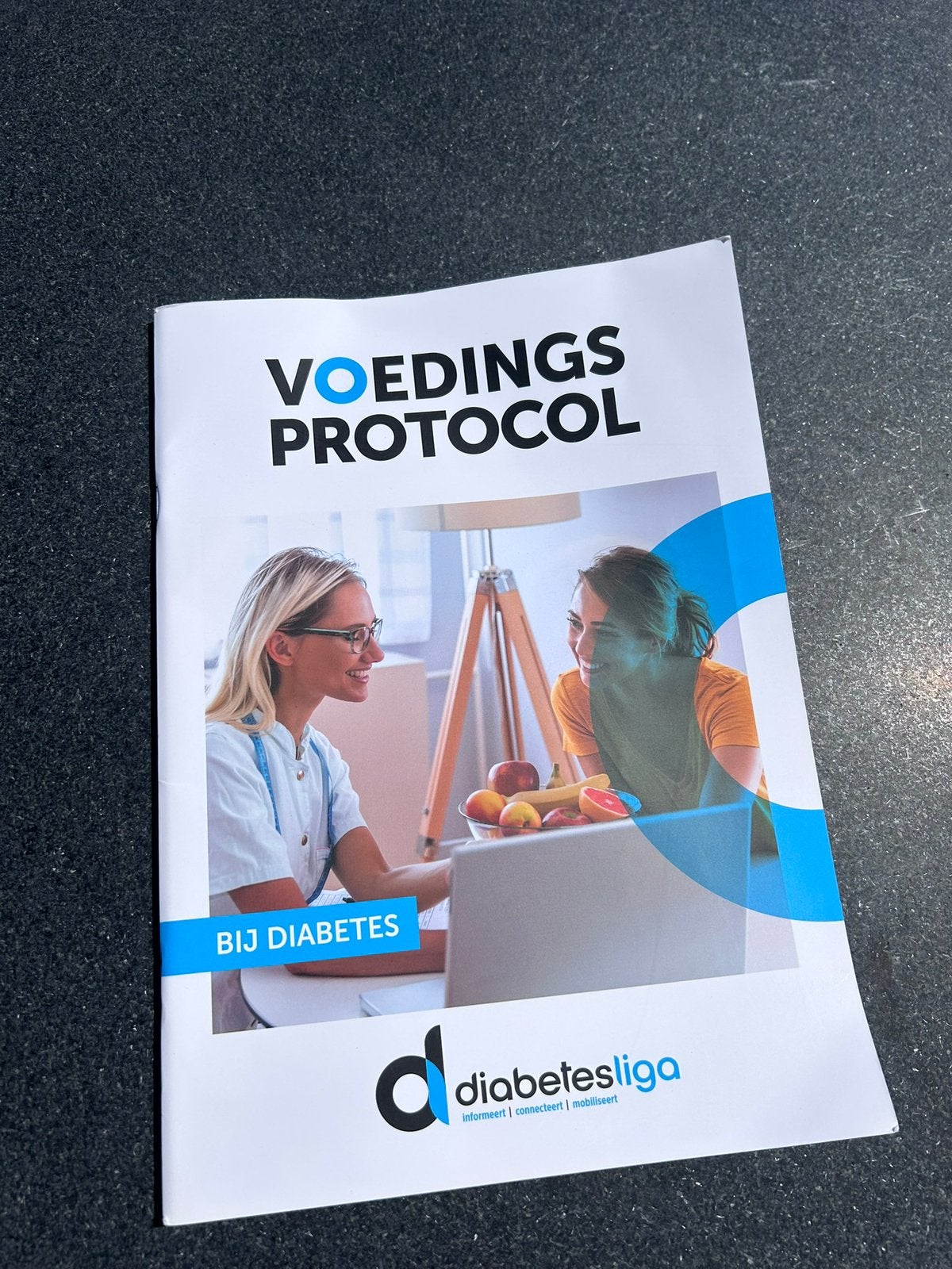 Voedingprotocol - DiabetesLiga, Ophalen of Verzenden, Zo goed als nieuw