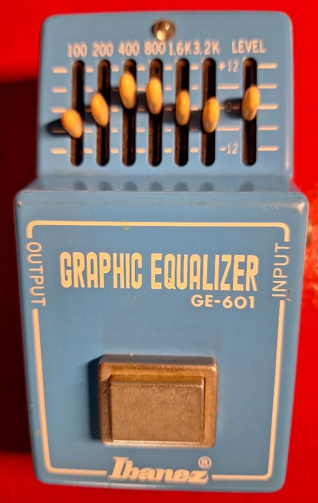 Graphic Equalizer Ibanez GE-601 (1979-1981), Enlèvement, Utilisé, Equalizer ou Égaliseur