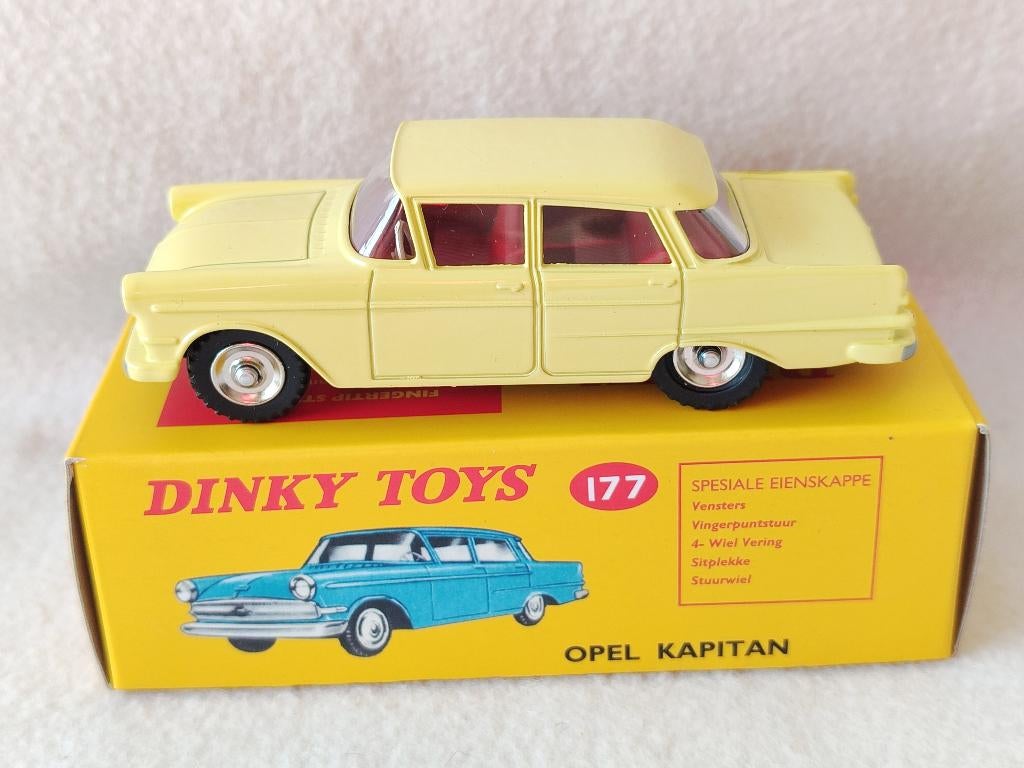 Dinky Atlas (Britse versie) _ Opel Kapitan _ ref. 177, Hobby en Vrije tijd, Ophalen of Verzenden, Zo goed als nieuw, Auto, Dinky Toys