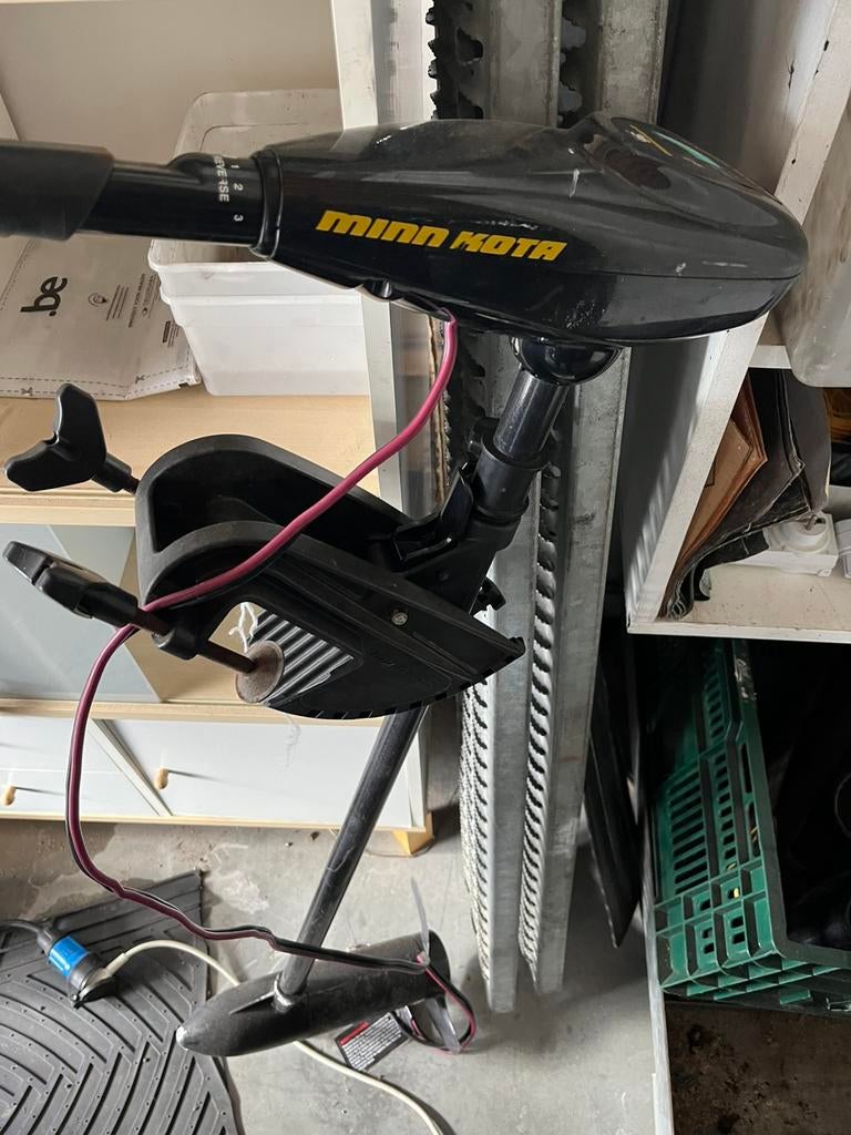 bootje met electromotor, Ophalen, Gebruikt