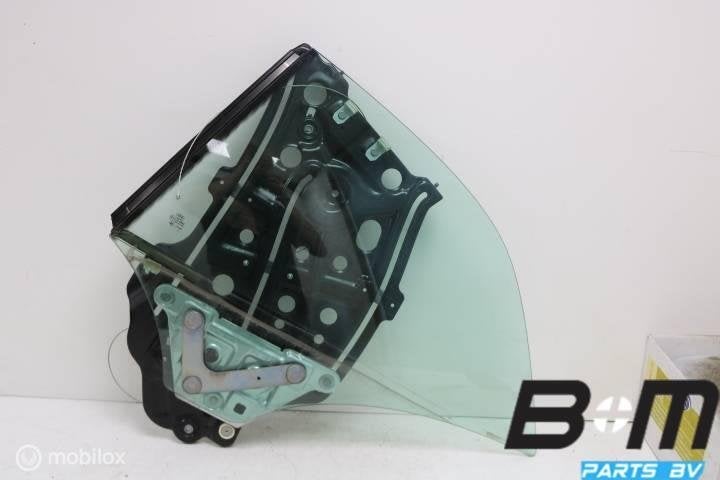 Ruitenmechaniek + ruit linksachter Audi A3 8P 8P7839397A, Auto-onderdelen, Ruiten en Toebehoren, Gebruikt