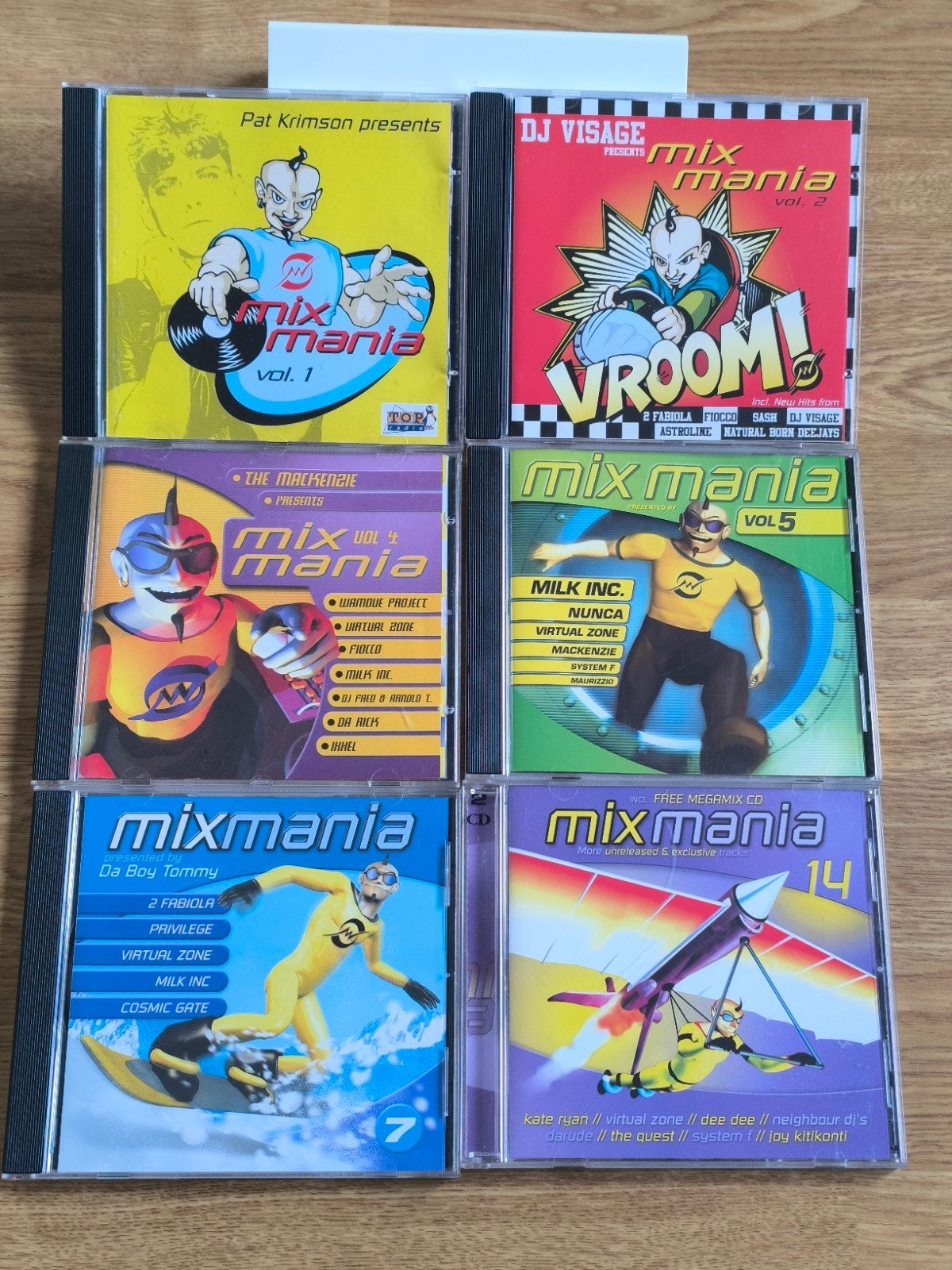 Mix mania 1 - 2 - 4 - 5 - 7 - 14 .mix mania 1,2,4,5,7,14 cd., CD & DVD, CD | Dance & House, Enlèvement ou Envoi