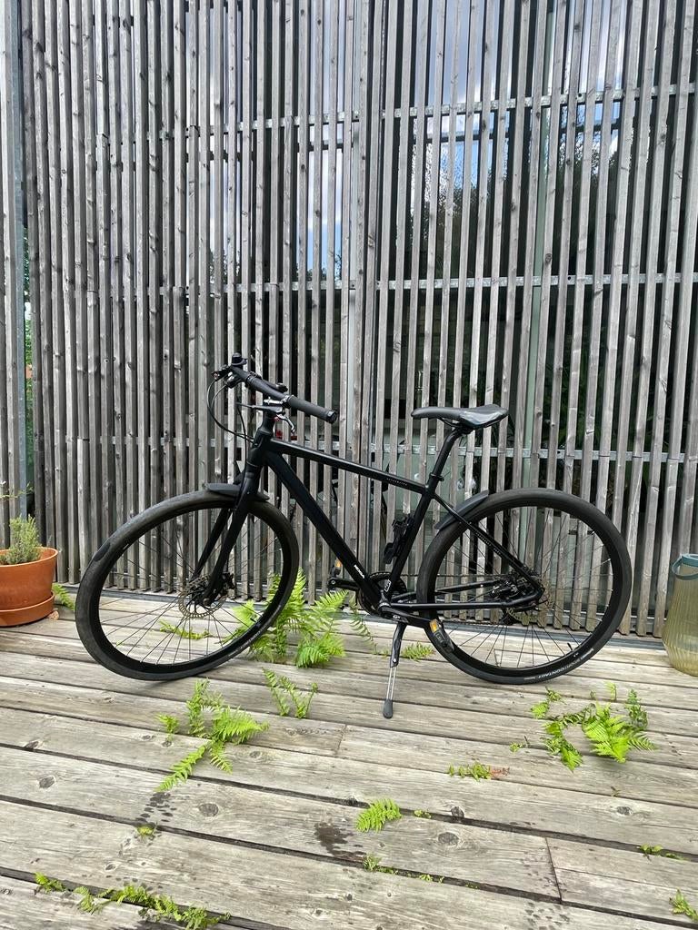 Koga Supermetro noir 2017 (46), Fietsen en Brommers, Ophalen, Zo goed als nieuw, Aluminium, 10 tot 15 versnellingen