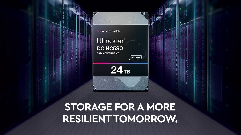 WD Ultrastar DC HC580 24TB, Intern, 24tb, Zo goed als nieuw, Desktop