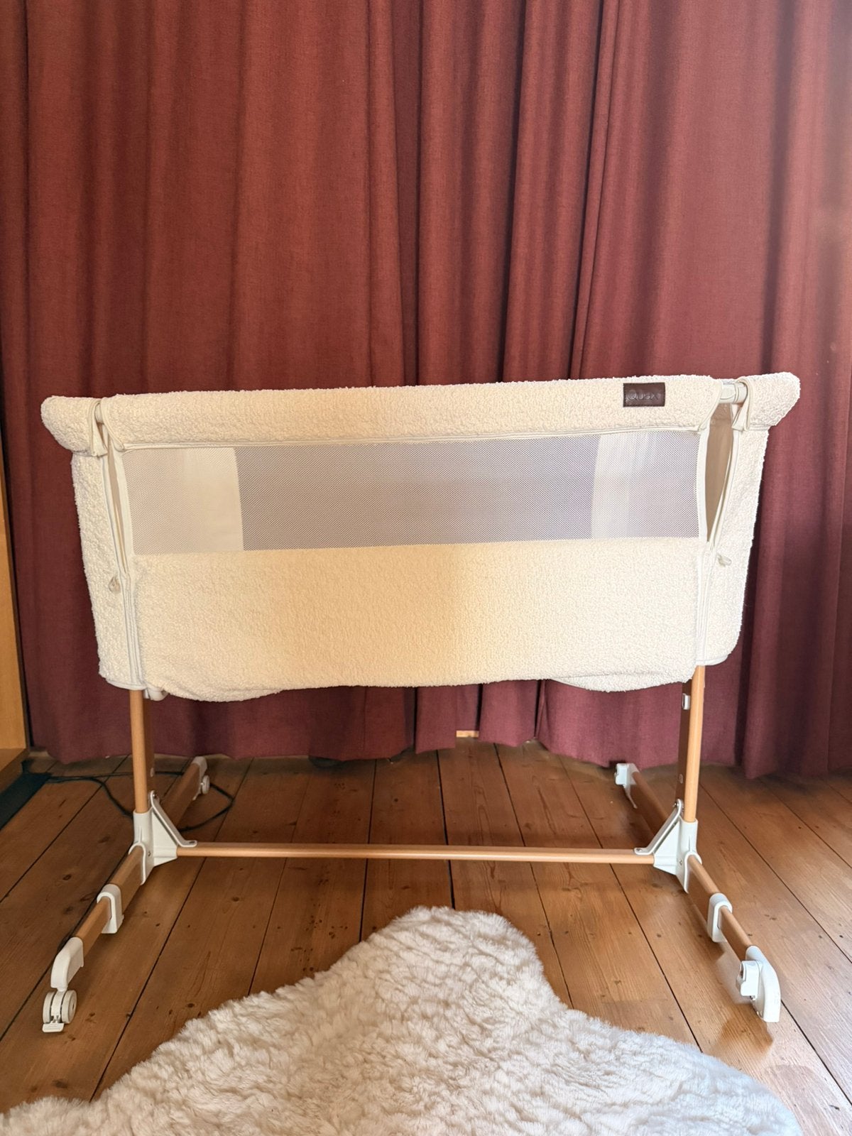 Quax co-sleeper : incl. matras, hoes en Aerosleep beschermer, Enlèvement, Comme neuf, Berceau