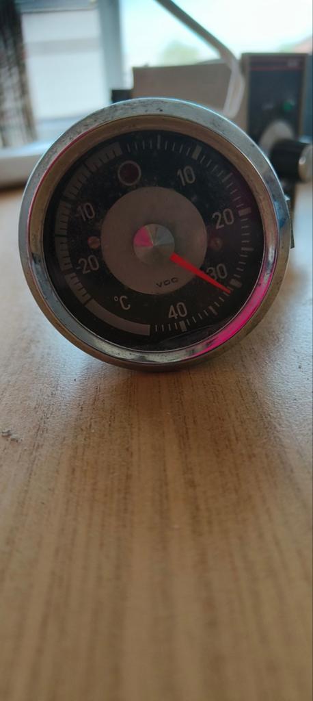 vintage VDO buitentemperatuurmeter, Particulier, Te koop