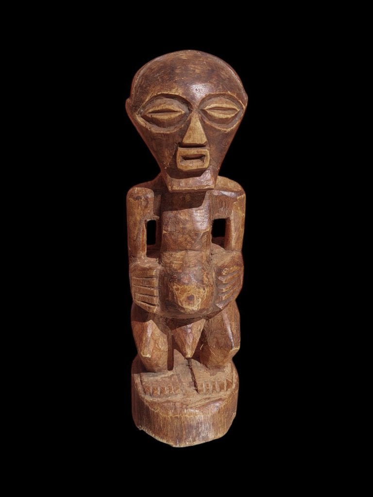 Congo-fetisj van 25 cm lang, Ophalen