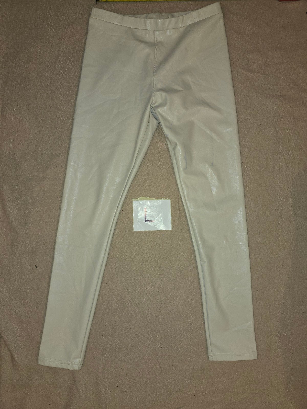 Legging en similicuir, Vêtements | Femmes, Leggings, Collants & Bodies, Envoi, Taille 44/46 (L), Legging