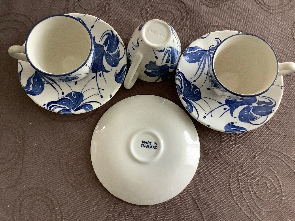 PORSELEINEN  England, Ophalen, Zo goed als nieuw, Porselein, Kop en/of schotel