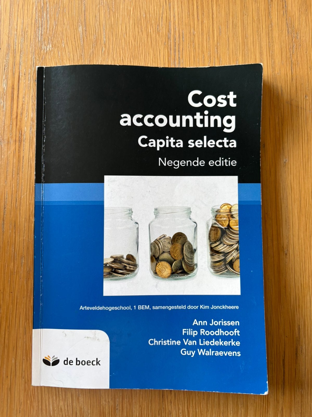 Cost accounting, Boeken, Ophalen of Verzenden, Zo goed als nieuw, Hoger Onderwijs