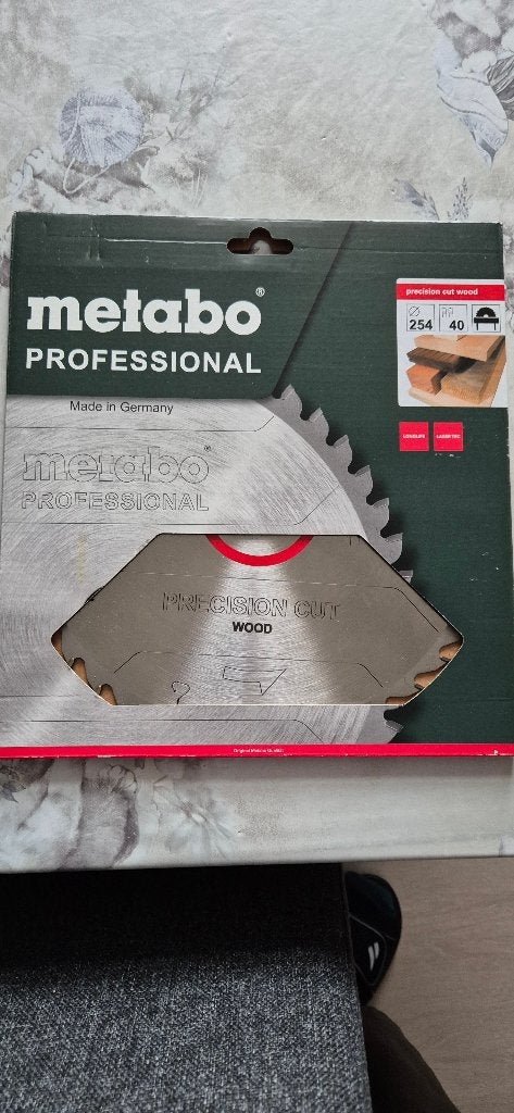 Nieuw Metabo Professional Zaagblad Hout Ø 254 mm - 40T, Doe-het-zelf en Bouw, Gereedschap | Zaagmachines, Ophalen, Nieuw, Cirkelzaag
