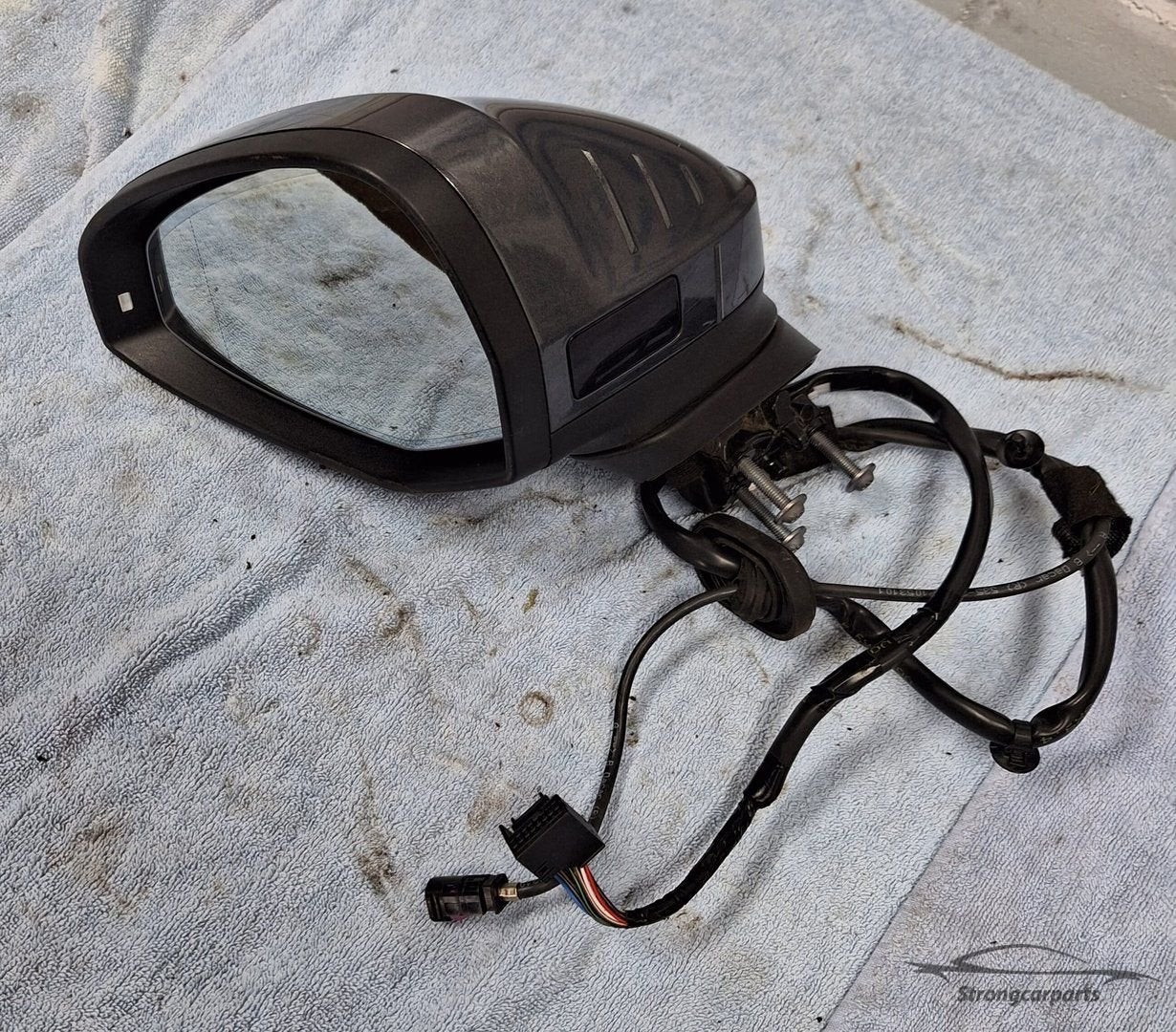 Audi A5 F5 RS5 Spiegel L.V. site assist en camera 8W8857409L, Gebruikt, -, -, -