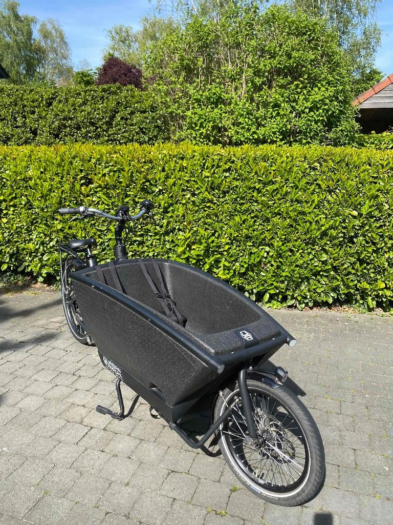 Urban Arrow bakfiets, Gebruikt, 3 kinderen, Huif, Schijfrem