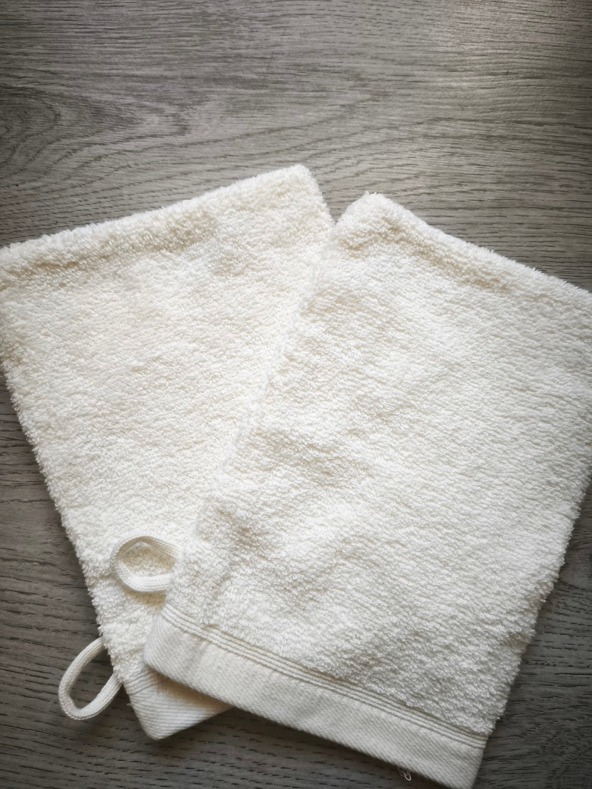 gants de toilette, Toilet-accessoire, Nieuw, Ophalen of Verzenden, Wit