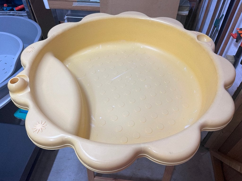 Kinderbadje / zandbak, Tuin en Terras, Ophalen, Gebruikt, Minder dan 80 cm, Rond